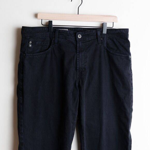 AG Adriano Goldschmied Jeans Mens 36x29 Black The Protege Straight Leg - Picture 4 of 15